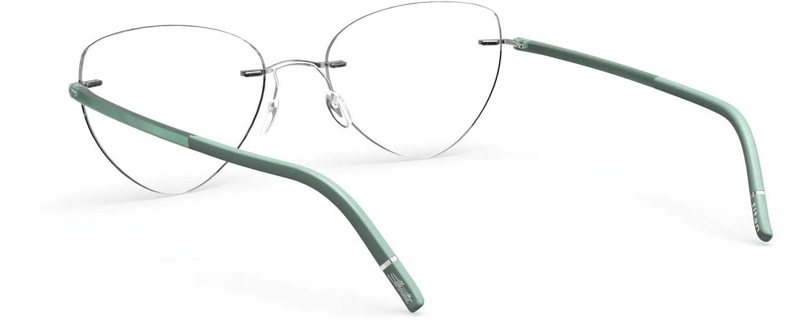 Silhouette The Wave Chassis Rimless 5567 Eyeglasses - view 38